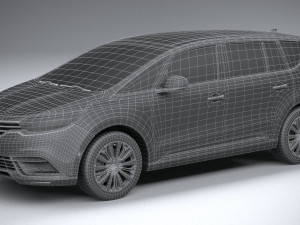 Renault Espace 2020 Modèle 3D