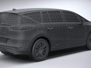 Renault Espace 2020 Modèle 3D