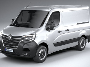 Renault Master L1H1 2020 3D 模型