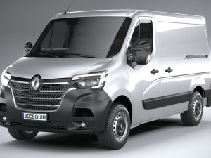 Renault Master L1H1 2020 3D 模型