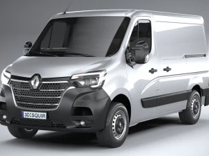 Renault Master L1H1 2020 3D Model