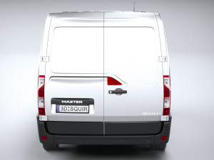 Renault Master L1H1 2020 3D 模型