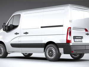 Renault Master L1H1 2020 3D 模型