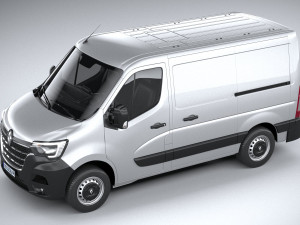 Renault Master L1H1 2020 3D 模型