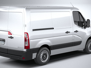 Renault Master L1H1 2020 3D 模型