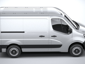 Renault Master L1H1 2020 3D 模型