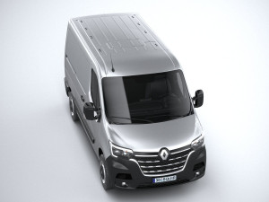 Renault Master L1H1 2020 3D 模型