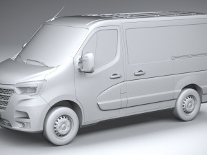 Renault Master L1H1 2020 3D 模型