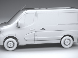 Renault Master L1H1 2020 3D 模型