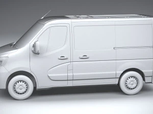 Renault Master L1H1 2020 3D Model