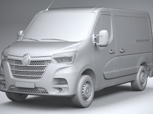 Renault Master L1H1 2020 3D 模型