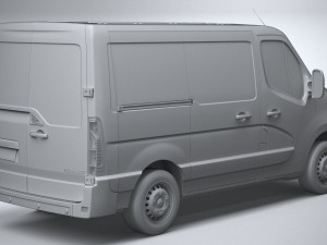 Renault Master L1H1 2020 3D 模型