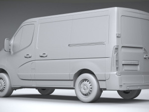 Renault Master L1H1 2020 3D 模型