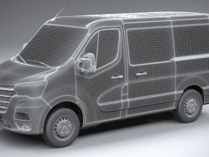 Renault Master L1H1 2020 3D Model