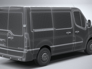 Renault Master L1H1 2020 3D 模型
