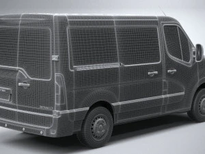 Renault Master L1H1 2020 3D Model