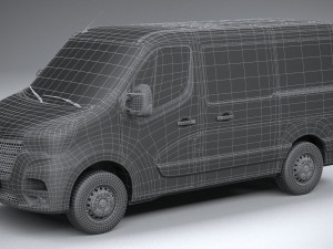 Renault Master L1H1 2020 3D 模型