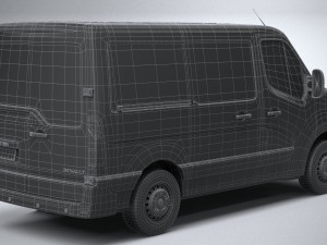 Renault Master L1H1 2020 3D 模型
