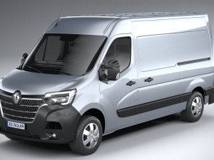 Renault Master L2H2 2020 3D Model