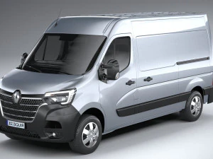 Renault Master L2H2 2020 Modello 3D