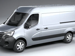 Renault Master L2H2 2020 3D Model