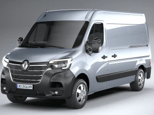 Renault Master L2H2 2020 3D Model
