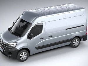 Renault Master L2H2 2020 3D Model