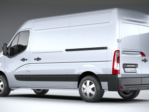 Renault Master L2H2 2020 Modello 3D