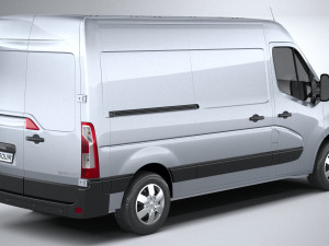 Renault Master L2H2 2020 Modello 3D