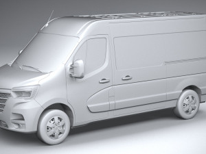 Renault Master L2H2 2020 Modello 3D