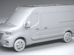 Renault Master L2H2 2020 3D Model