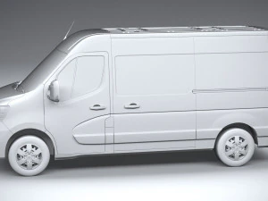 Renault Master L2H2 2020 3D Model