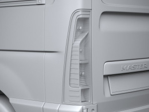 Renault Master L2H2 2020 Modello 3D