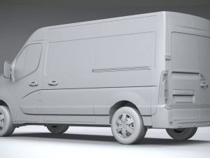 Renault Master L2H2 2020 Modello 3D