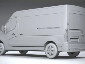 Renault Master L2H2 2020 3D Model