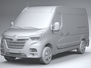 Renault Master L2H2 2020 Modello 3D