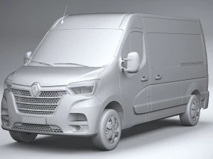 Renault Master L2H2 2020 3D Model