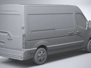 Renault Master L2H2 2020 3D Model