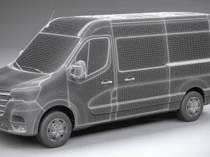 Renault Master L2H2 2020 3D Model