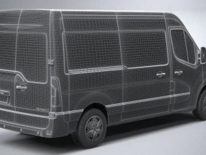 Renault Master L2H2 2020 3D Model