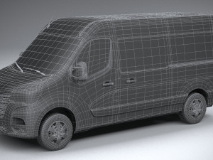 Renault Master L2H2 2020 Modello 3D