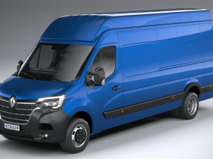 Renault Master L4H3 2020 Model 3D