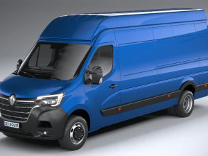 Renault Master L4H3 2020 3D Model