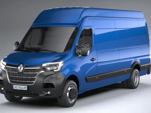 Renault Master L4H3 2020 3D Model