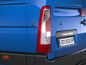 Renault Master L4H3 2020 Model 3D