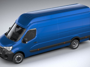 Renault Master L4H3 2020 Model 3D