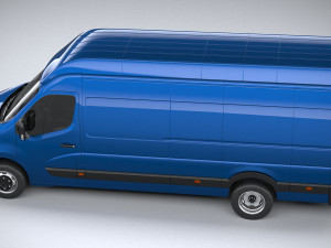 Renault Master L4H3 2020 Model 3D