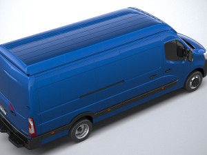 Renault Master L4H3 2020 Model 3D