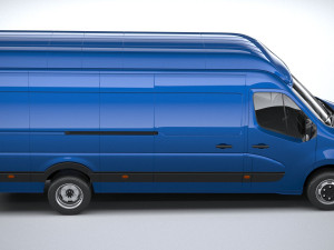 Renault Master L4H3 2020 Model 3D