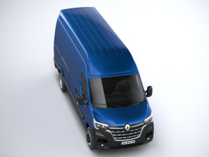 Renault Master L4H3 2020 Model 3D